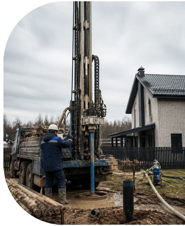 Бурение скважин на воду под ключ в Лесозаводске от 124056 р. | АПаруса-Лсз